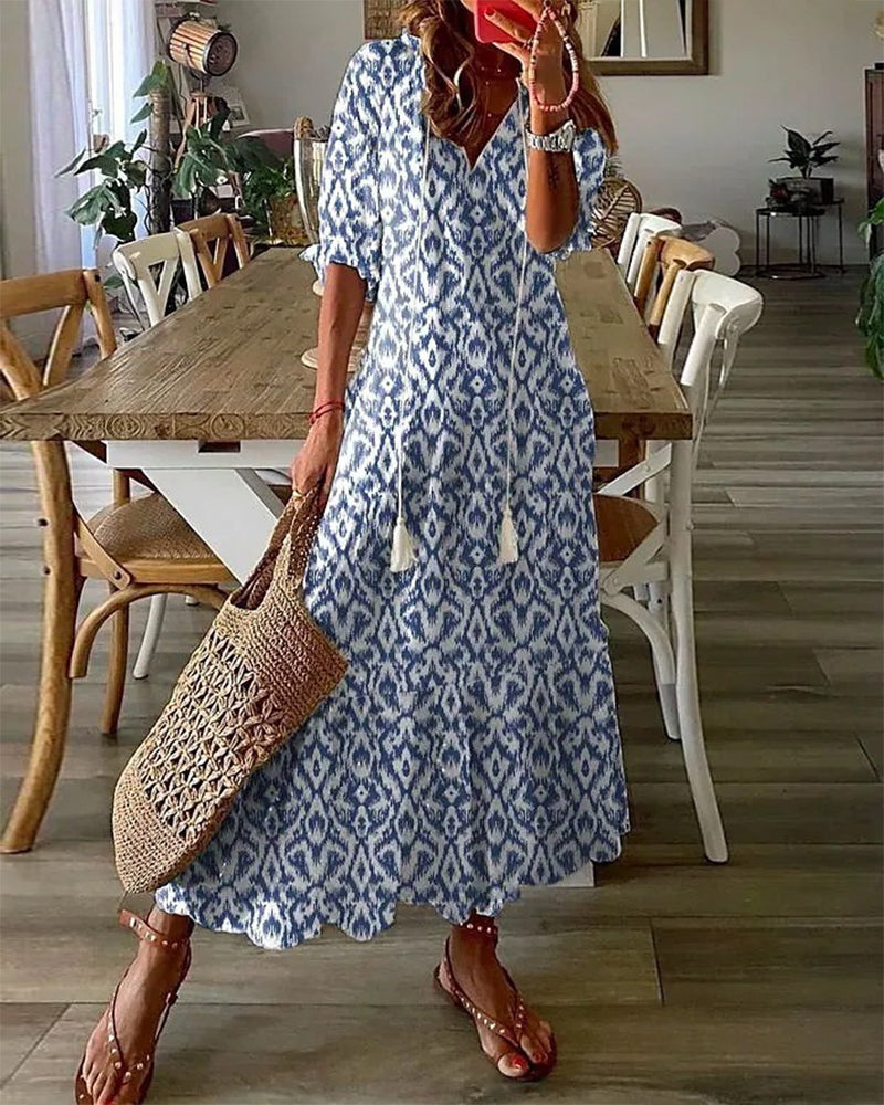 Fenne | Boho Tummy Coverage Dress