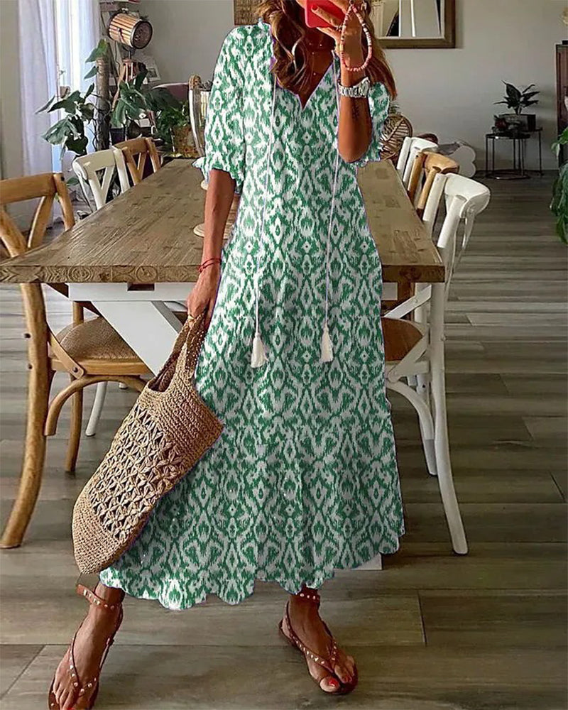 Fenne | Boho Tummy Coverage Dress