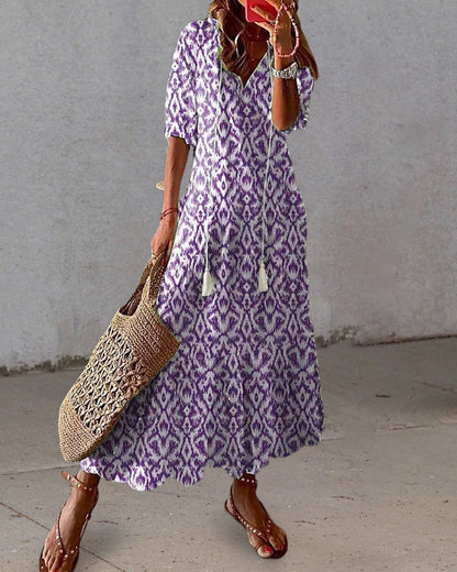 Fenne | Boho Tummy Coverage Dress