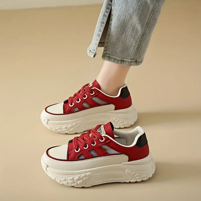 WOMEN'S ORTHOPEDIC TRENDY PLATFORM SNEAKERS