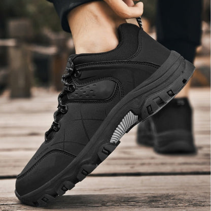 (💥NOW ON: 53% OFF Independence Day Sale!🔥) Latest Men's Genuine Leather Non-Slip Waterproof Outdoor Hiking Shoes