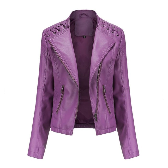 Sophia Flair Leather Jacket