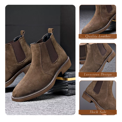 Luke | Stylish High-Top Ankle Boots