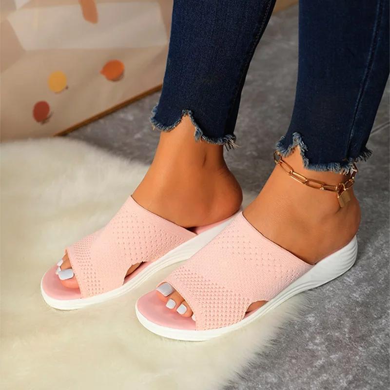 SLIP RESISTANT ORTHOPEDIC WEDGE SANDALS