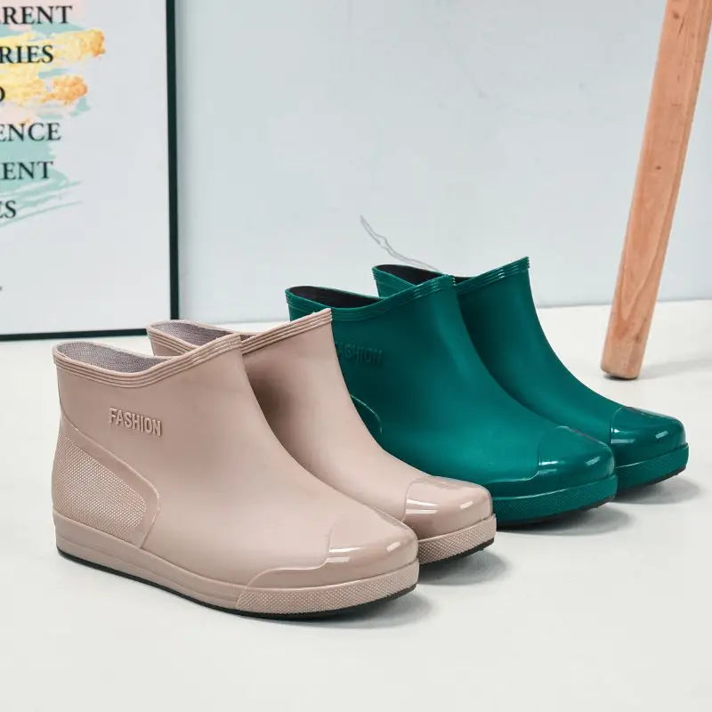 FASHION WATERPROOF NON SLIP RAIN BOOTS