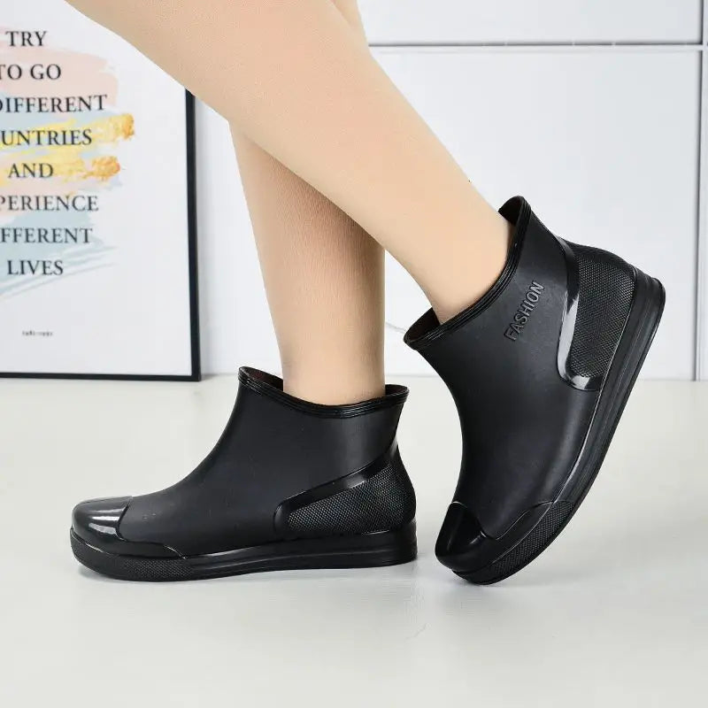 FASHION WATERPROOF NON SLIP RAIN BOOTS