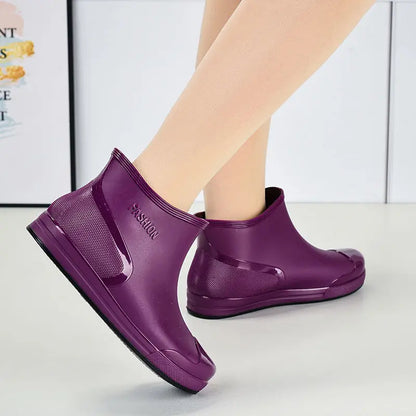 FASHION WATERPROOF NON SLIP RAIN BOOTS