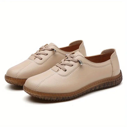 Comfortable Women's Solid Color Sneakers