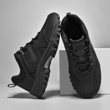 (💥NOW ON: 53% OFF Independence Day Sale!🔥) Latest Men's Genuine Leather Non-Slip Waterproof Outdoor Hiking Shoes