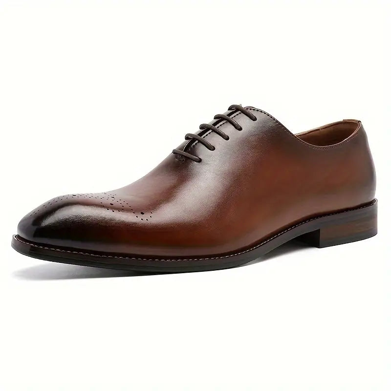 Ashton | Cow Leather Upper Plain Toe Oxford Shoes