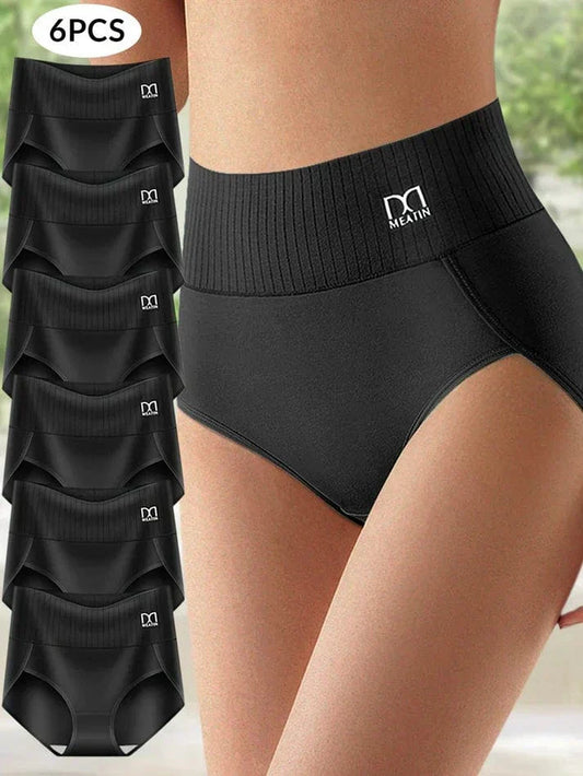 SlimBelle High-Waisted Sculpting Briefs (6-Pack)