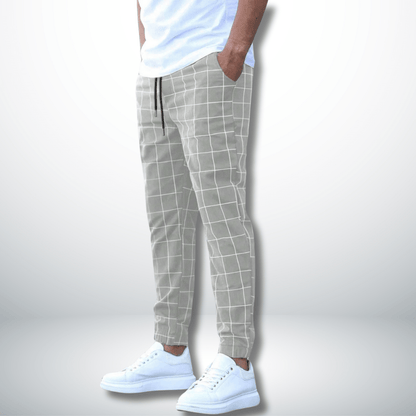 Leland Plaid Trousers