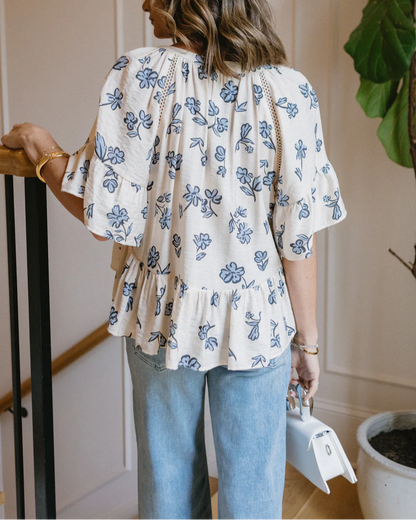 Blue Bonnet Top
