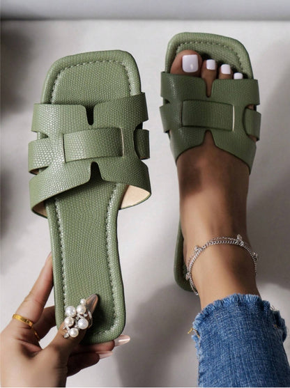 Casual Flat Slippers For Women