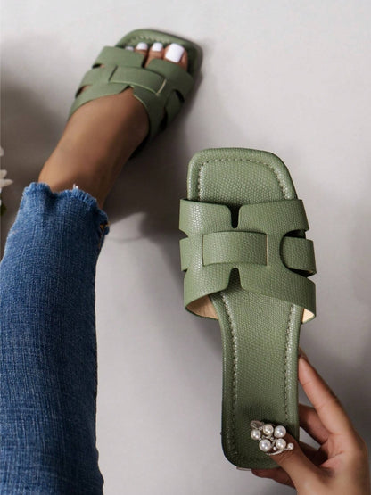 Casual Flat Slippers For Women