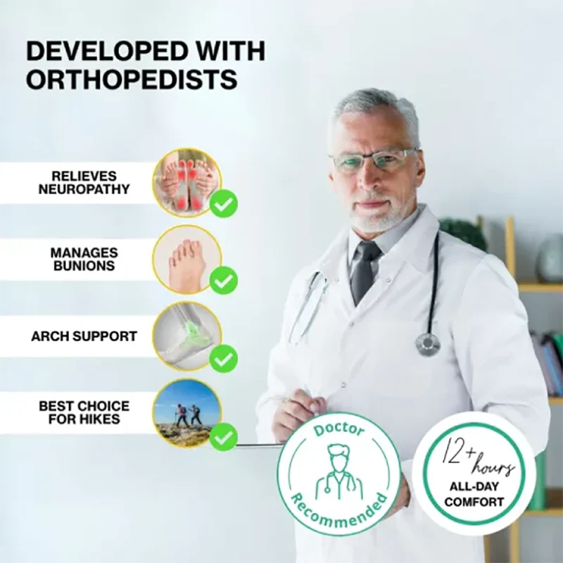 (🔥Big-Brand Comfort – 70% OFF Sale🔥) Men's Slip-On Walking Shoes with Lightweight Cushioned Sole - Waterproof Mesh, Anti-Slip, Wide Toe, Arch Support