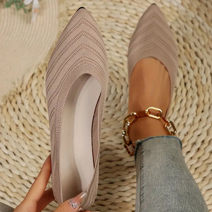 POINTED TOE ORTHOPEDIC SLIP ON SHOES