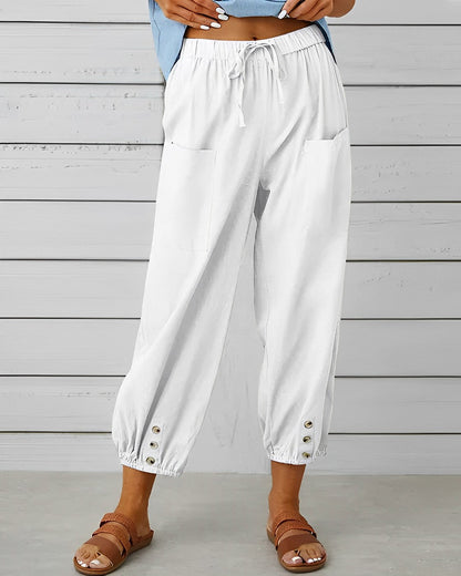 BELLA - WIDE LEGS AND HIGH WAIST TROUSERS