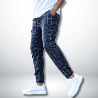 Leland Plaid Trousers