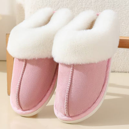 Brave Shoes™- Cotton Slippers w Fur Thicken Plush Winter