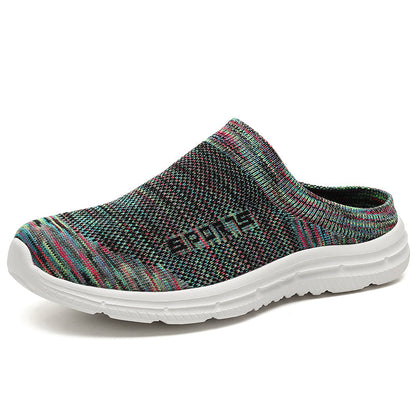 (⏰Limited Time Sale 70% OFF 🔥) Men's Orthopedic Slip-On Loafers Walking Shoes: Casual Canvas Plantar Fasciitis Loafers with Arch Support, Comfortable Orthotic Shoes for Foot and Heel Pain Relief