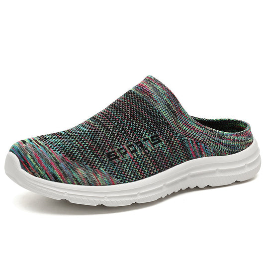 (⏰Limited Time Sale 70% OFF 🔥) Men's Orthopedic Slip-On Loafers Walking Shoes: Casual Canvas Plantar Fasciitis Loafers with Arch Support, Comfortable Orthotic Shoes for Foot and Heel Pain Relief