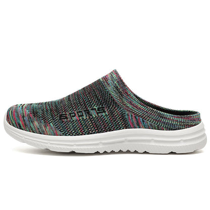 (⏰Limited Time Sale 70% OFF 🔥) Men's Orthopedic Slip-On Loafers Walking Shoes: Casual Canvas Plantar Fasciitis Loafers with Arch Support, Comfortable Orthotic Shoes for Foot and Heel Pain Relief