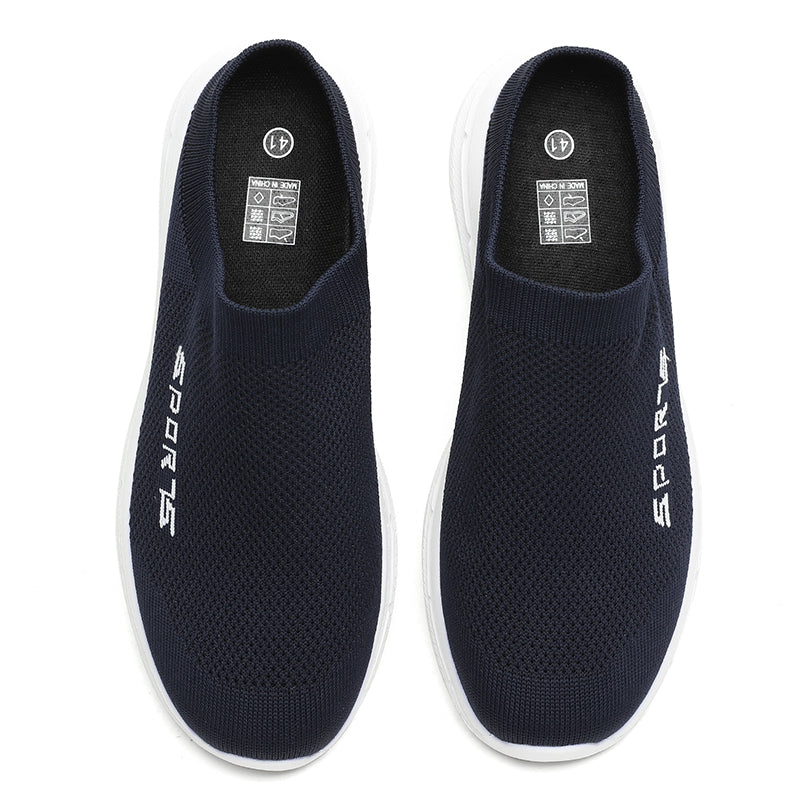 (⏰Limited Time Sale 70% OFF 🔥) Men's Orthopedic Slip-On Loafers Walking Shoes: Casual Canvas Plantar Fasciitis Loafers with Arch Support, Comfortable Orthotic Shoes for Foot and Heel Pain Relief