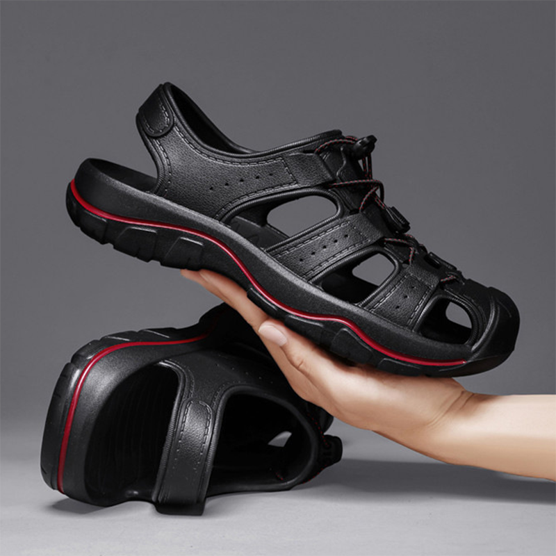 (⏰Limited Time Sale 70% OFF 🔥) Men’s Closed-Toe Outdoor Sandals – Breathable, Non-Slip, Work-Ready Shoes with Arch Support for Hiking, Water, and Daily Wear