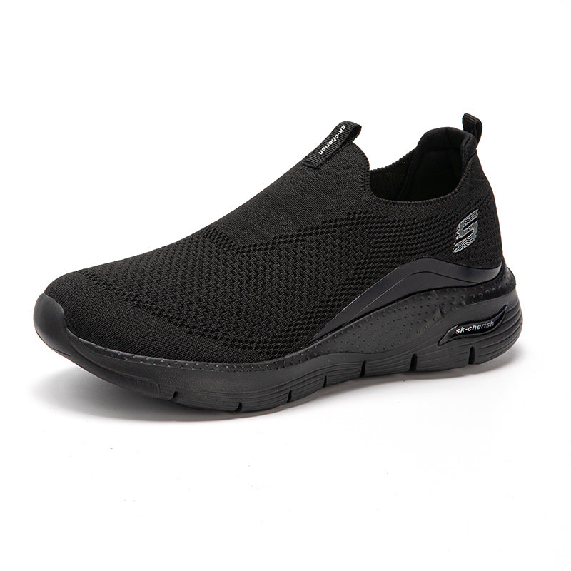 （🔥Big-Brand Comfort – 70% OFF Sale🔥）Men’s Wide Orthopedic Comfort Work Shoes – Lightweight Arch Support for Walking & Casual Wear