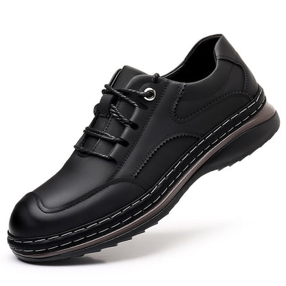 (⏰ Limited Time Sale 70% OFF 🔥) Men’s Premium Leather Lace-Up Shoes – Business to Travel Comfort | Shock-Absorbing, Wide Fit, All-Day Support
