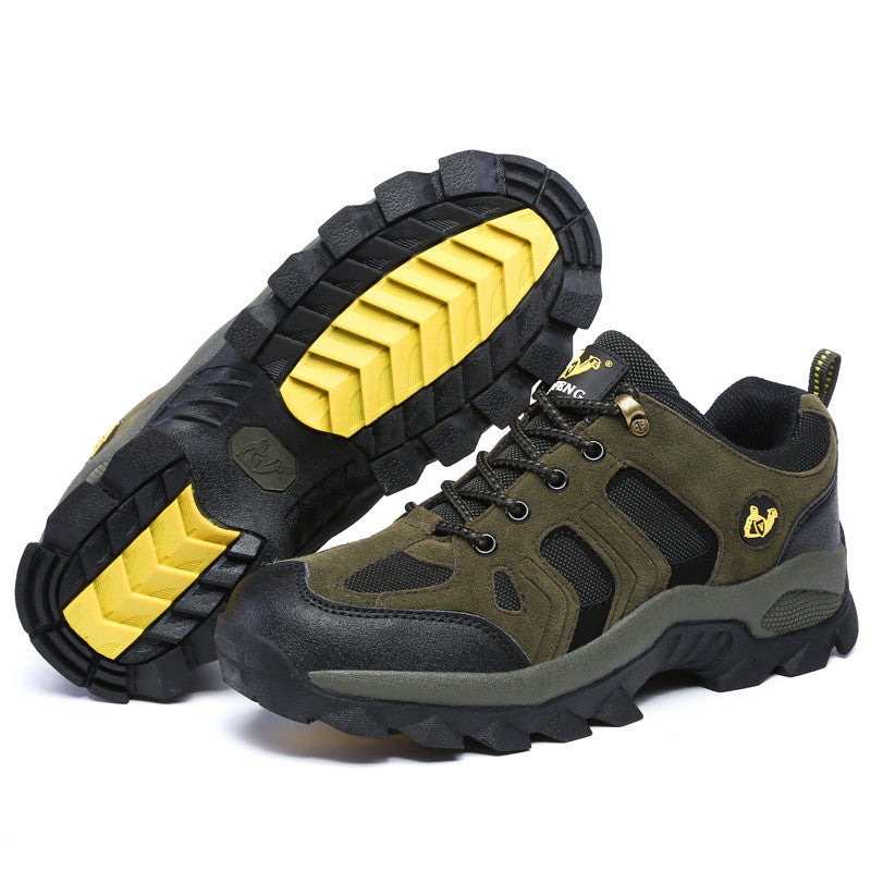 (⏰ Limited Time Sale 70% OFF 🔥) Men’s Outdoor Hiking Shoes – Slip-Resistant & Durable Trekking Sneakers for Mountain Trails & Work Use