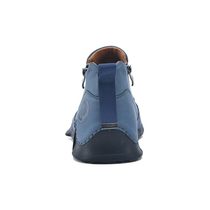 🔥Last Day Promotion 70% OFF 🎁 -Men's Waterproof Orthopedic Walking Shoes, Improve Posture, Pain Free, Easy On Off, For Riding Driving and Daily Commutes