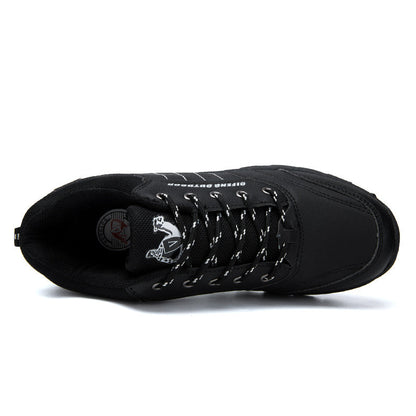 (💥Hot-Selling : 70% OFF Sale!🔥)Men’s Leather Hiking & Outdoor Shoes – Orthopedic Comfort, Non-Slip, Lightweight, Breathable, Durable 3 Years