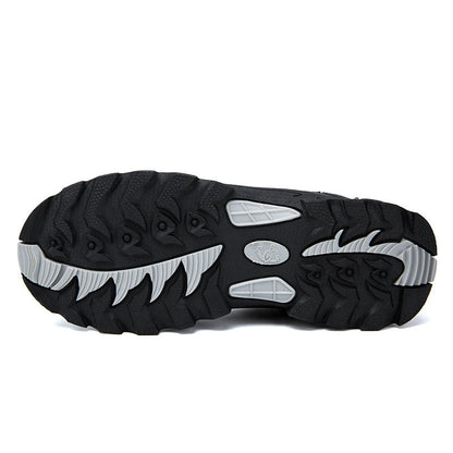 (💥Hot-Selling : 70% OFF Sale!🔥)Men’s Leather Hiking & Outdoor Shoes – Orthopedic Comfort, Non-Slip, Lightweight, Breathable, Durable 3 Years