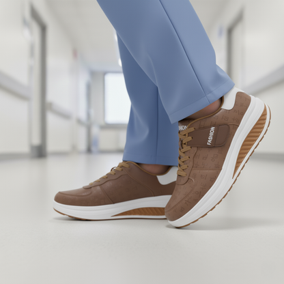 Wells OrthoStep - Breathable Comfort Mid-Top Shoes For Women