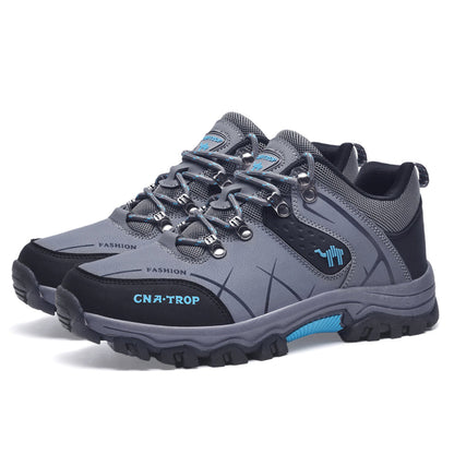 (💥NOW ON: 53% OFF Independence Day Sale!🔥) Latest Men's Genuine Leather Non-Slip Waterproof Outdoor Hiking Shoes