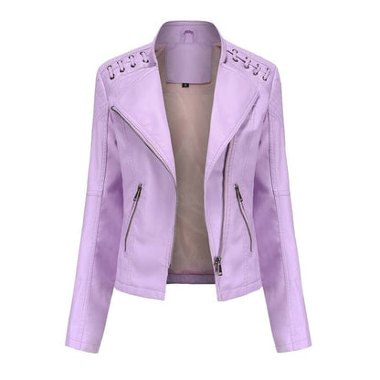 Sophia Flair Leather Jacket