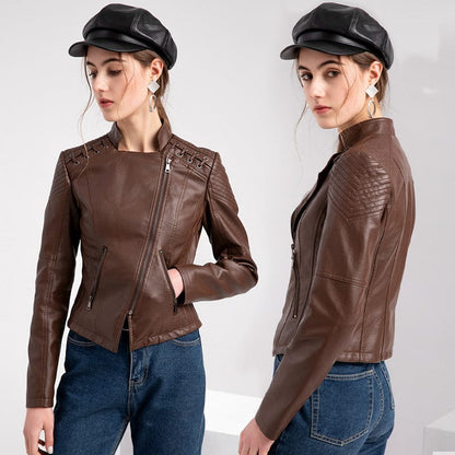 Sophia Flair Leather Jacket