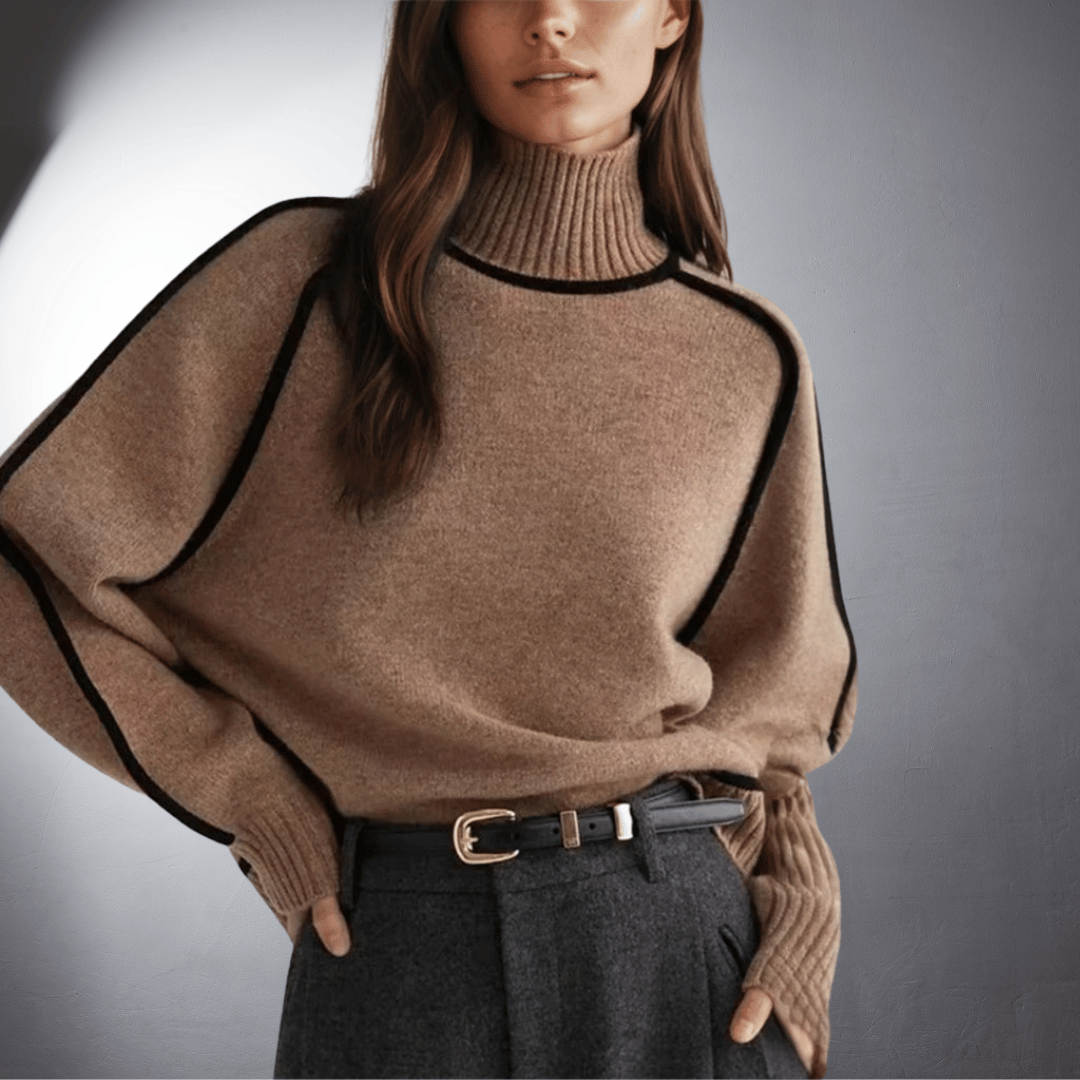 Donatelo Fersi Organic Turtleneck Sweater