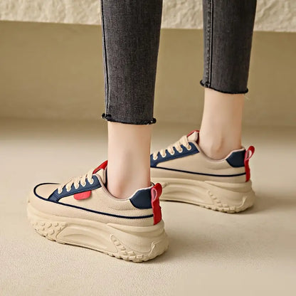 WOMEN'S ORTHOPEDIC TRENDY PLATFORM SNEAKERS