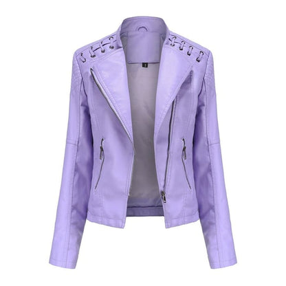 Sophia Flair Leather Jacket