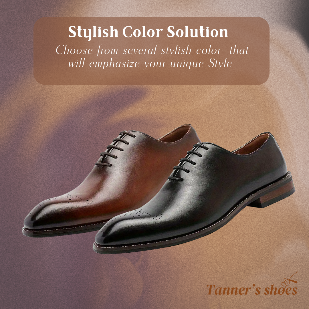 Ashton | Cow Leather Upper Plain Toe Oxford Shoes