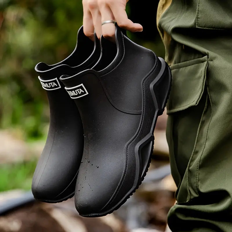 OUTDOOR WATERPROOF ANTI SLIP RAIN BOOTS