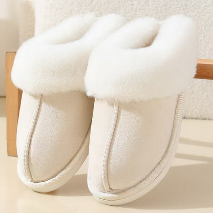 Brave Shoes™- Cotton Slippers w Fur Thicken Plush Winter