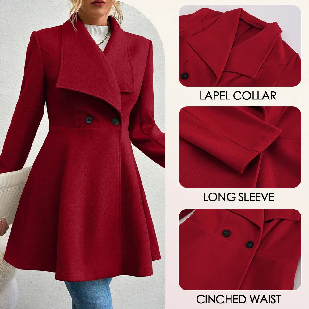 Evelyn | Luxe Long Coat