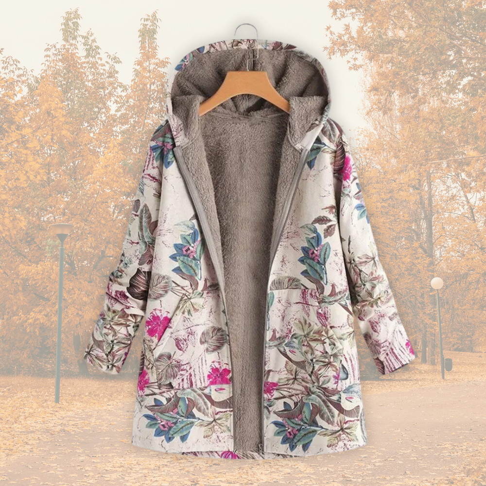 Claire | Warm Coat with Fleece Lining