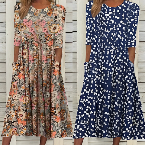 ALLIE - FLORAL SUMMER DRESS