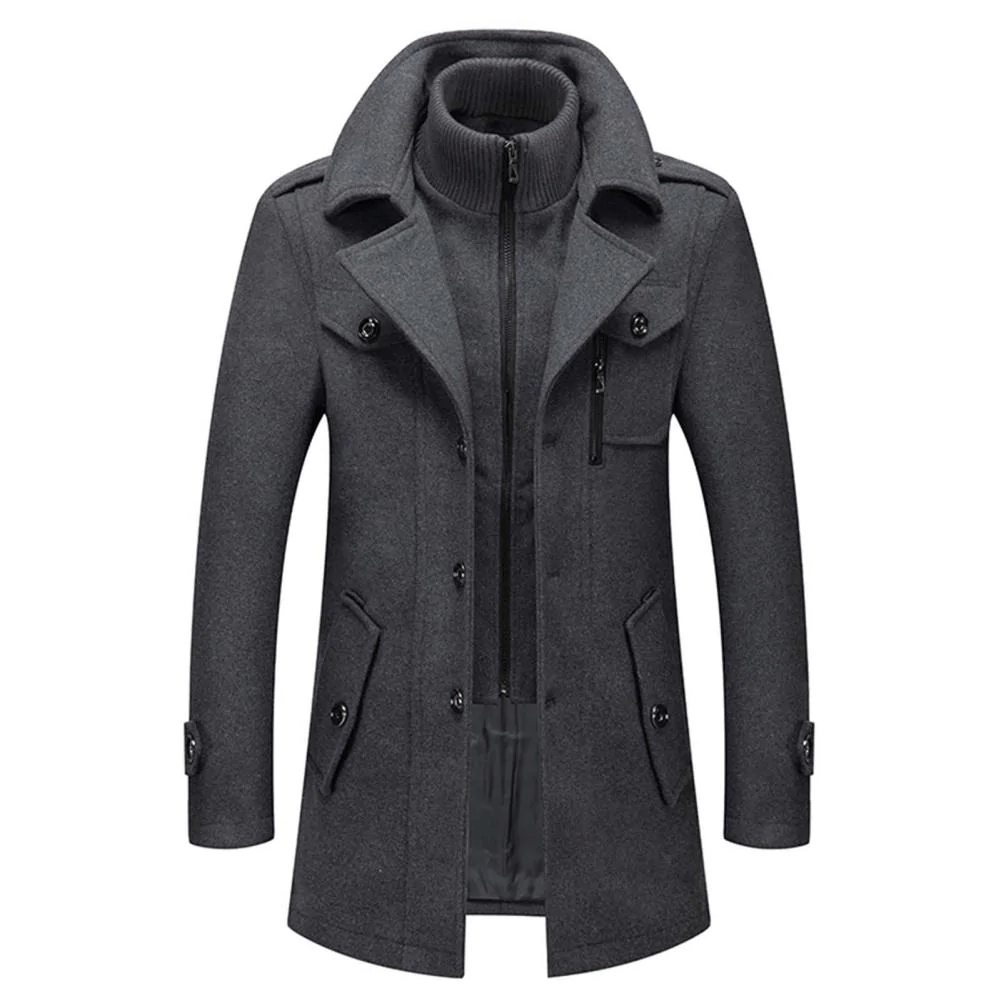 Maximilian - Elegant Winter Coat For Men