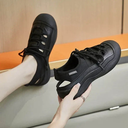 SUMMER THICK SOLE HOLLOW ORTHOPEDIC SHOES